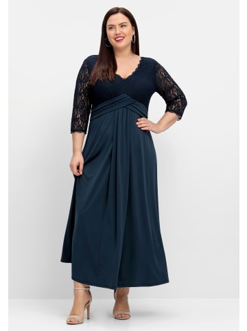 sheego Abendkleid in nachtblau