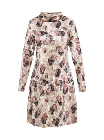 Albee Women Dress in Beige Multicolor