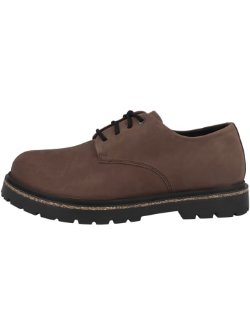 Birkenstock Schnürschuhe Highwood Lace Low geöltes Leder in braun