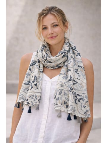 collezione alessandro Schal " Jeanslover " in weiß