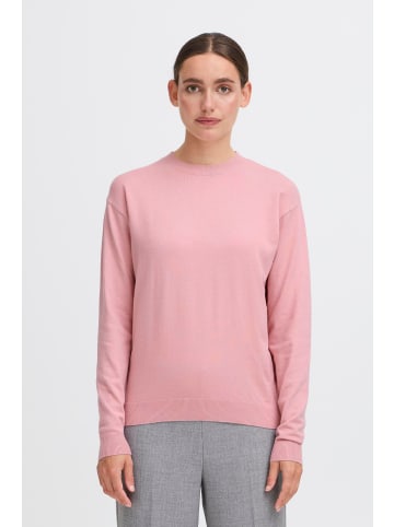 Oxmo Strickpullover OXISCANNY LS in Rosa
