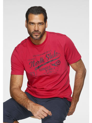 Man's World Rundhalsshirt in rot