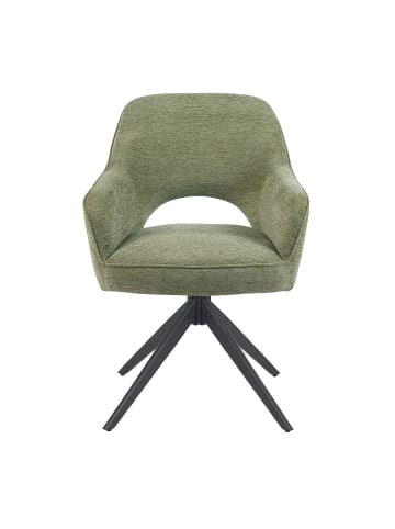DUBI Möbel 2er-Set: Drehstuhl Mika-Nils in Grün - (B)60 x (H)87 x  (T)65 cm