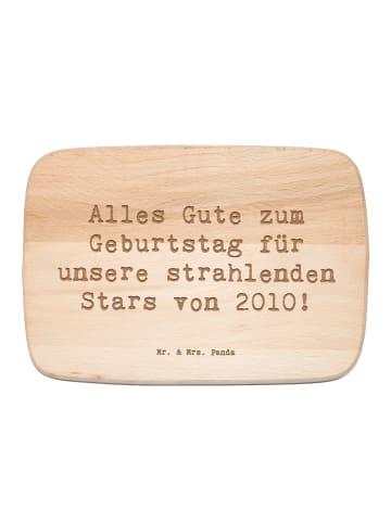 Mr. & Mrs. Panda Holzbrett Spruch 2010 Geburtstag Stars mit Spruch in Transparent