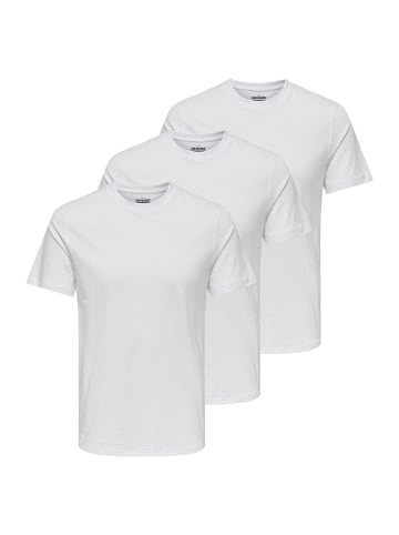 ONLY & SONS T-Shirt MAX in Weiß
