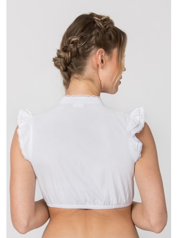 Stockerpoint Stockerpoint Dirndlbluse Fleur in weiss
