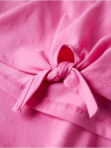 name it Baumwoll-T-Shirt mit Knotensaum Nkfvaya in strawberry moon