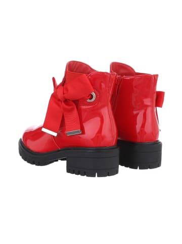 Ital-Design Stiefelette in Rot