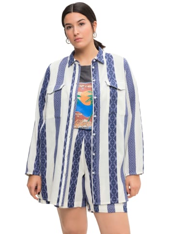 Studio Untold Hemdbluse in nachtblau