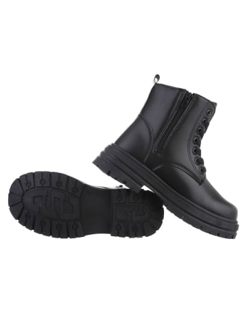 Ital-Design Stiefelette in Schwarz