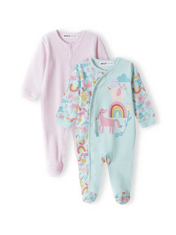 Minoti 2tlg. Set: Schlafoverall imagine 9 in petrol