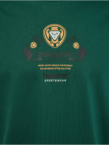 Hummel T-Shirt Hmlloose Erwachsene in DARK GREEN