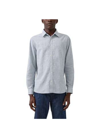 S.OLIVER RED LABEL Langarmhemd in Blau