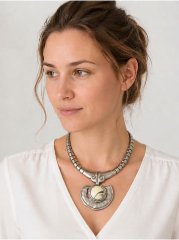 collezione alessandro Kurze Kette " Inka " in silber