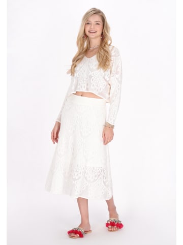 IZIA Women Skirt in offwhite