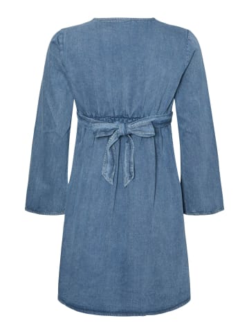 mama licious Kleid in Dark Medium Blue Denim