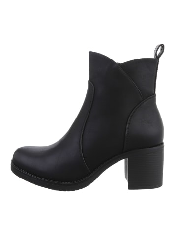 Ital-Design Stiefelette in Schwarz