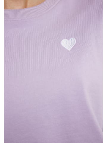 Swirly Damen Sweatshirt in Lavender