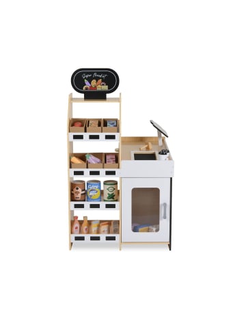 Moni Spielkaufladen W10A214 Holz in weiß