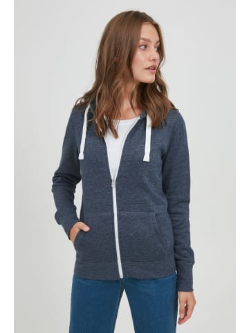 Oxmo Kapuzensweatjacke in blau