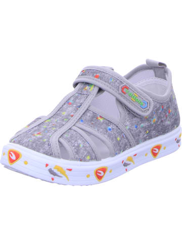 Slobby Stoffslipper in grau