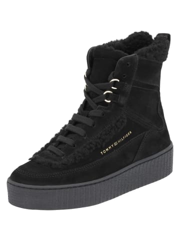 Tommy Hilfiger Schnürstiefel in BLACK