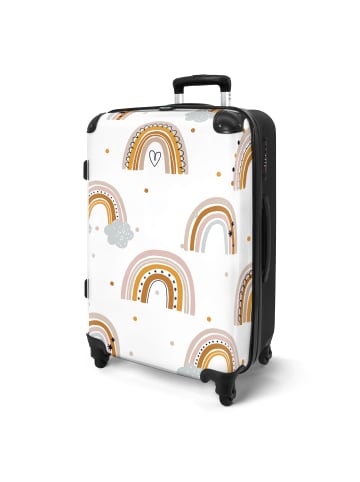 NoBoringSuitCases Suitcase, Koffer, Reisekoffer Regenbögen