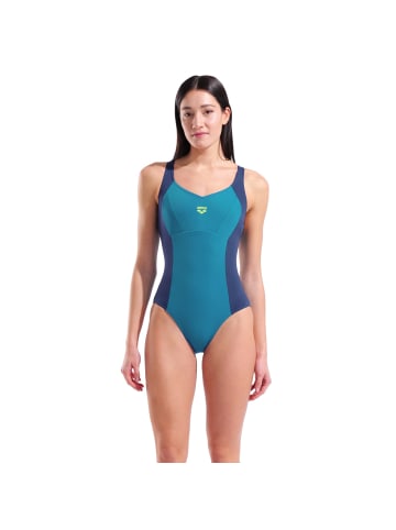 Arena einteiler Control Pro Back Solid  in Blau