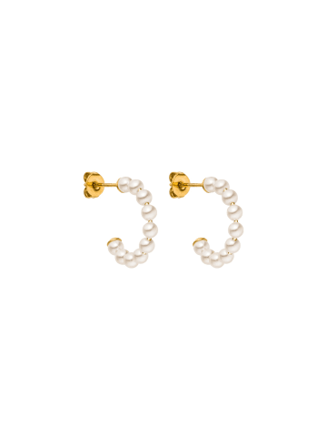 PURELEI Perlencreolen Pure Soul in Gold