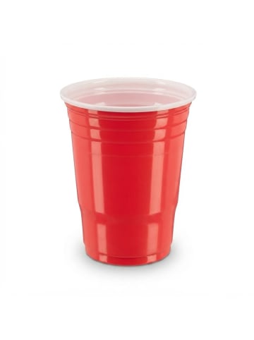 relaxdays 200 x Beerpongbecher in Rot