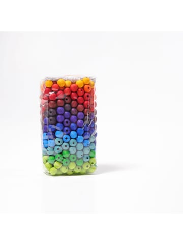 Grimm's 480 Kleine Holzperlen ab 1 Jahr in bunt