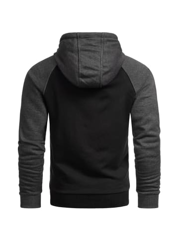 Alessandro Salvarini Hoodie AS-297 in Schwarz