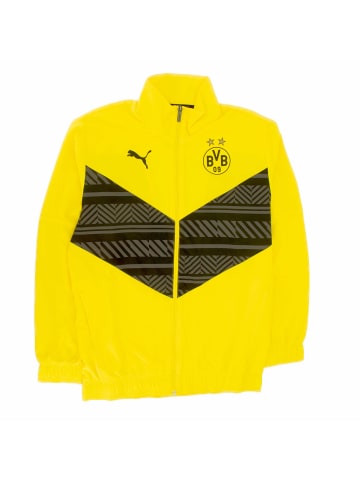 Puma Jacke BVB Borussia Dortmund Pre Match in Gelb