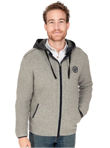 Spieth & Wensky Strickjacke ECHO in hellgrau