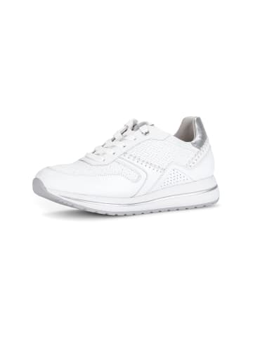 Gabor Comfort Sportlicher Schnürschuh in weiß