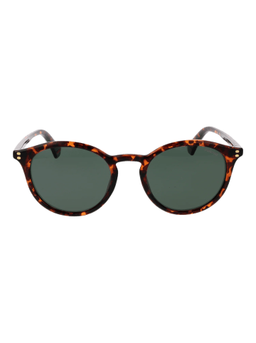 Polaroid Unisex Sonnenbrillen Rund Braun