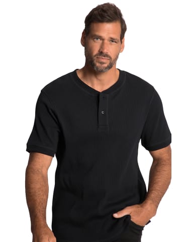 JP1880 Kurzarm T-Shirt in schwarz