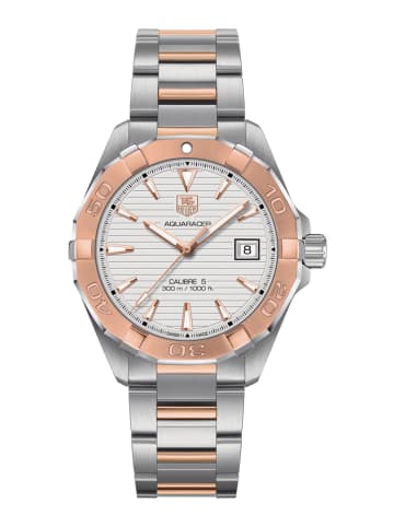 Tag Heuer Aquaracer Uhr silber roségold WAY2150.BD0911