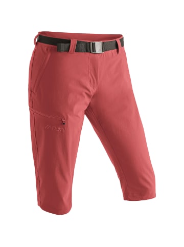 Maier Sports Inara slim 3/4 Da-Capri el. in Rot4541