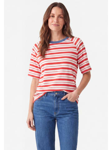 usha BLUE LABEL Women T-Shirt in Red Stripes
