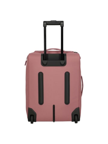 travelite Kick-Off - 2-Rollen-Kabinentrolley S 55 cm (schwarz) in rose