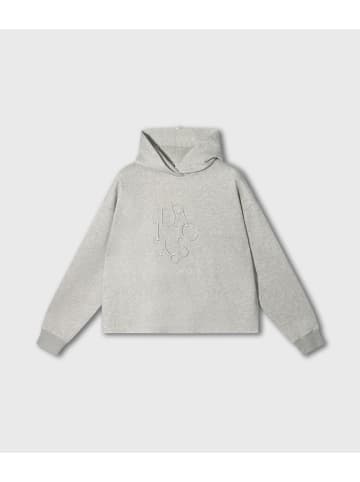 10Days Statement Hoodie Curly10 in Light Grey