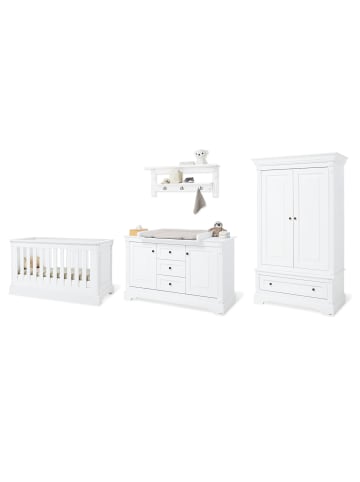 Pinolino Kinderzimmer-Set Emilia extrabreit inkl. Wandregal, 4-tlg.
