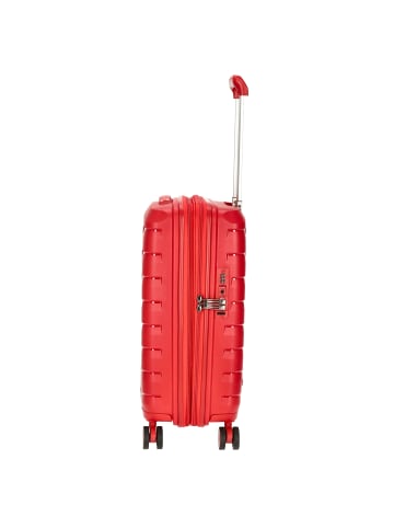 Roncato Skyline - 4-Rollen-Kabinentrolley S 55 cm erw. USB-Anschluss in rosso