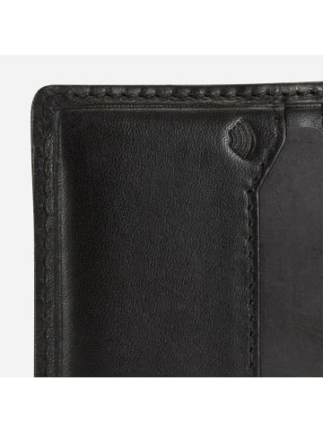 Jekyll & Hide Oxford Kreditkartenetui RFID Schutz Leder 8.5 cm in black