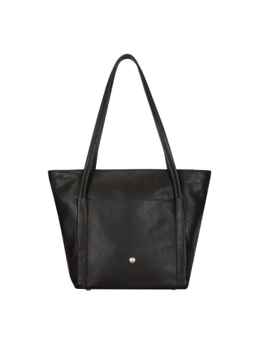 Jekyll & Hide Paris Schultertasche RFID Schutz Leder 36 cm in black