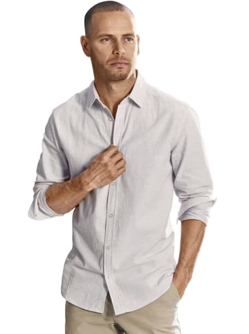John Devin Langarmhemd in beige