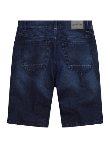 John F. Gee Bermuda in dark blue denim