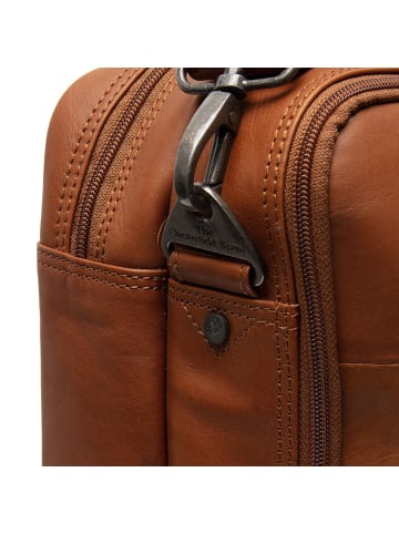 The Chesterfield Brand Wax Pull Up Aktentasche Leder 44 cm Laptopfach cognac