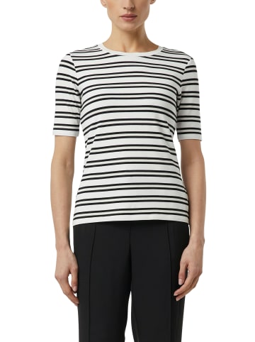 comma Shirt in weiß schwarz